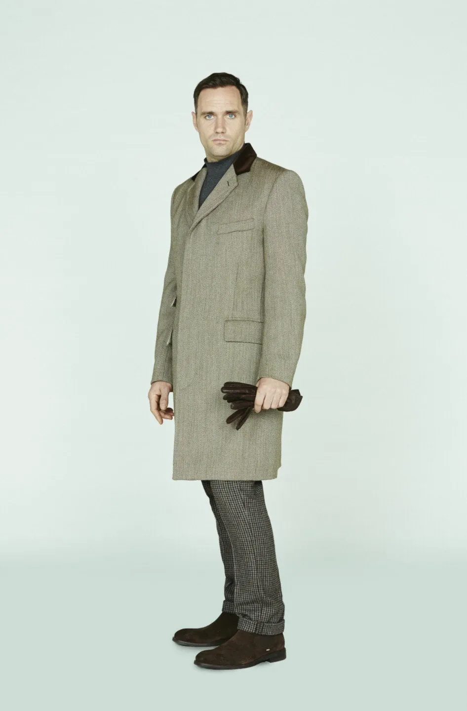 Ascot Keepers Tweed Covert Coat