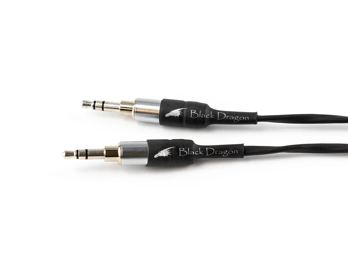 Black Dragon Premium Cable for Fostex Headphones