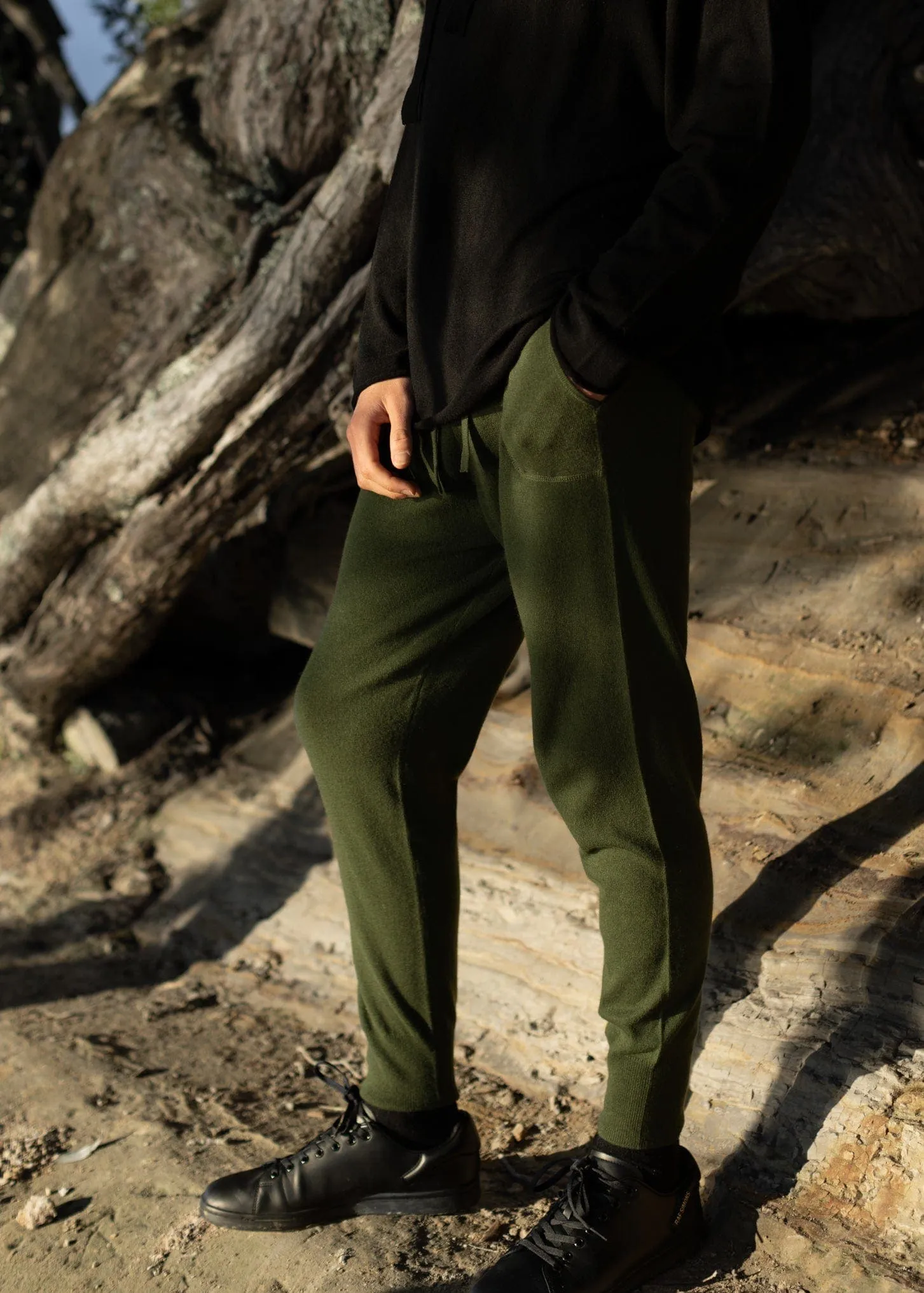 Cashmere Cuffed Jogger