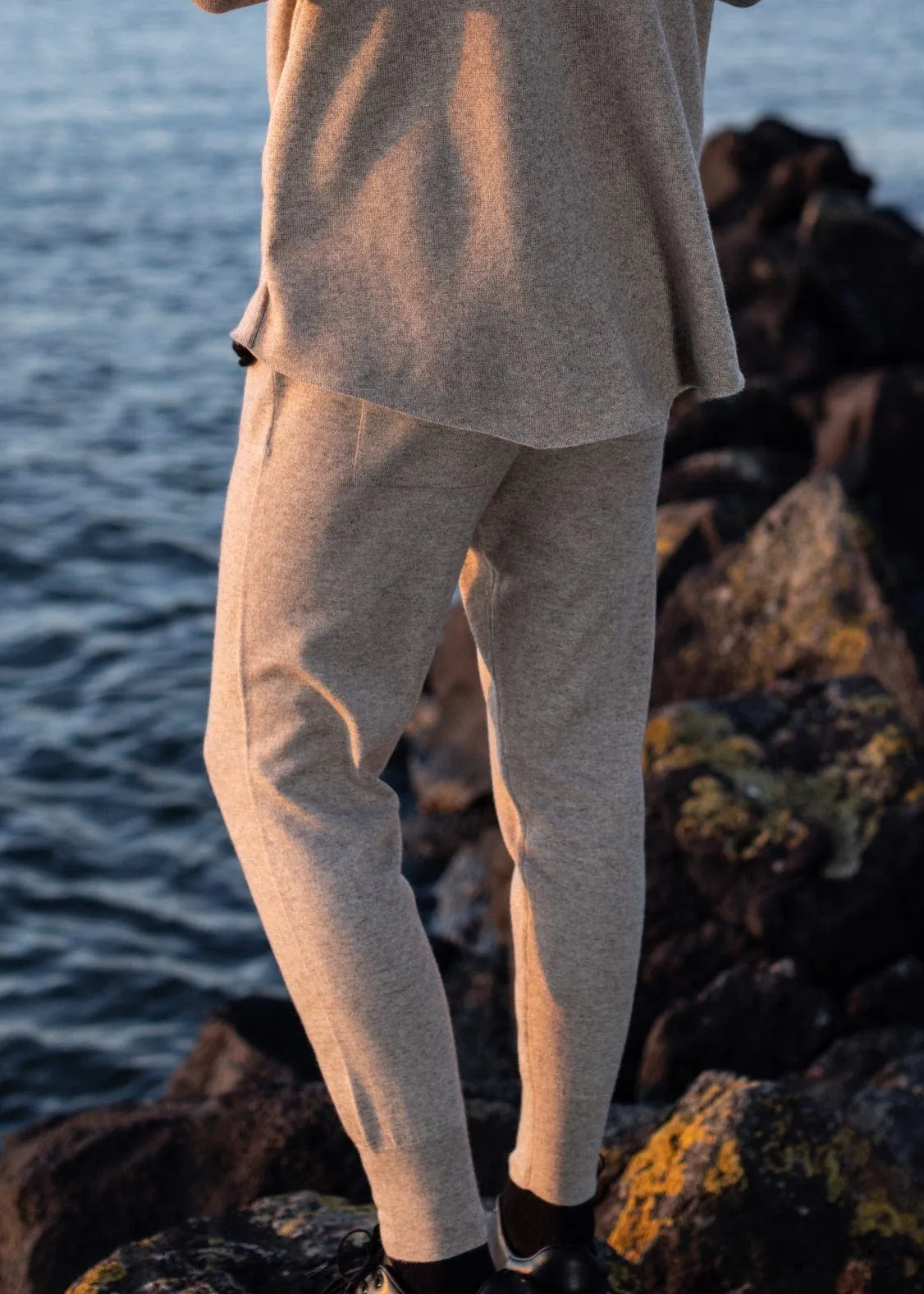 Cashmere Cuffed Jogger