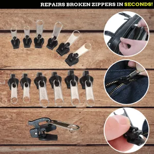 Clip & Zip Quick Fix® - Instant Zipper Set