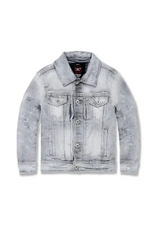 Kids Hamilton Denim Trucker Jacket (Cement Wash)