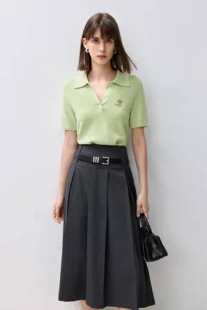 LILY Polo Knit Short Sleeve