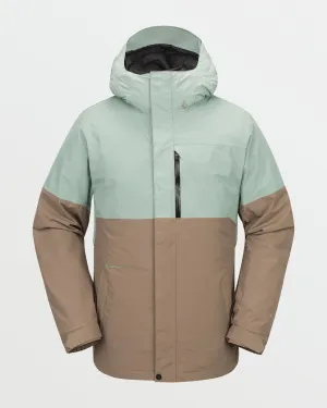 Mens L Insulated Gore-Tex Jacket - Agave