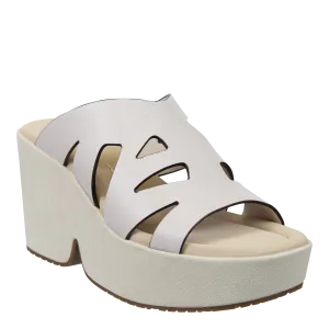 NAKED FEET - BRIO in WHITE Heeled Sandals