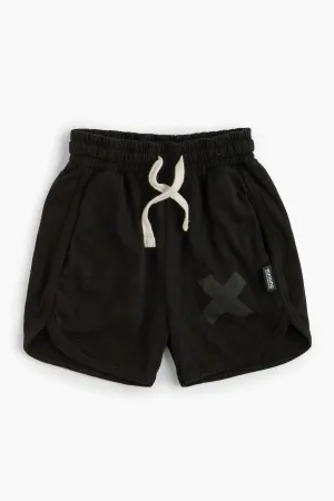 Nununu Gym Kids Shorts - Black (Size 12/14 left)