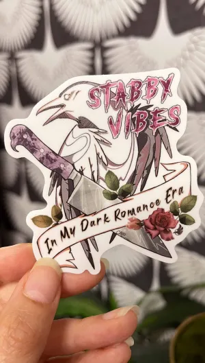 Stabby Vibes - Vinyl Sticker