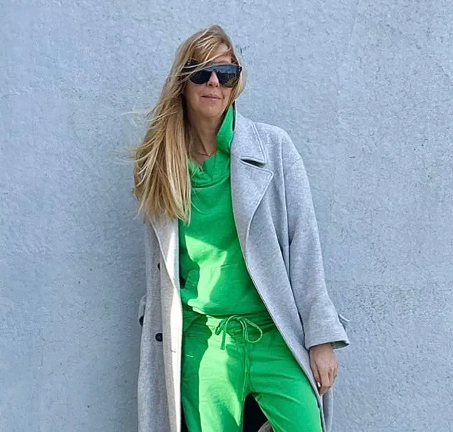 ULTIMATE NEON GREEN  super slouchy hoody